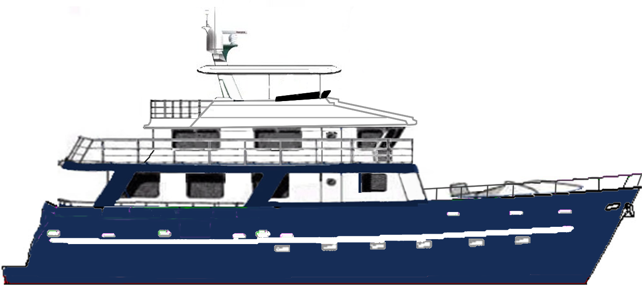 Alternative Style -- Ruby Yachts Expedition Yacht House Aft Up To 300’